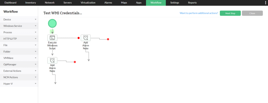 OpManager-automatemonoto