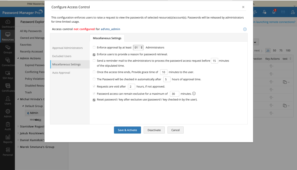 access control not figured