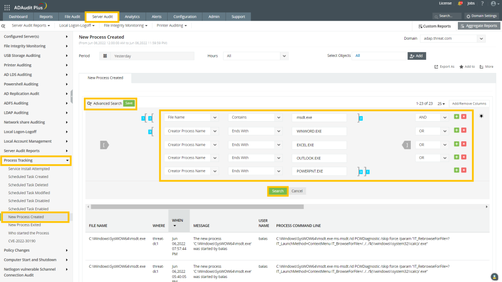 Új folyamat létrehozása
