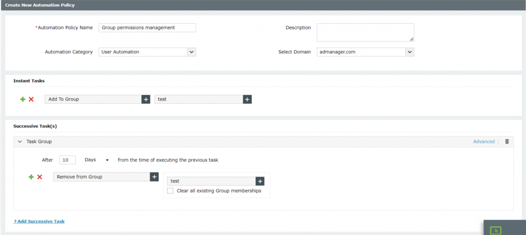 Ekran dostępu na czas