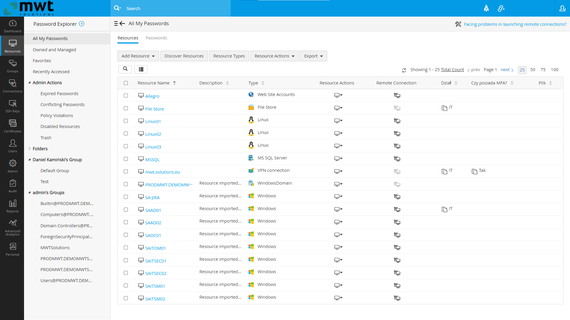 screenshot z programu M365