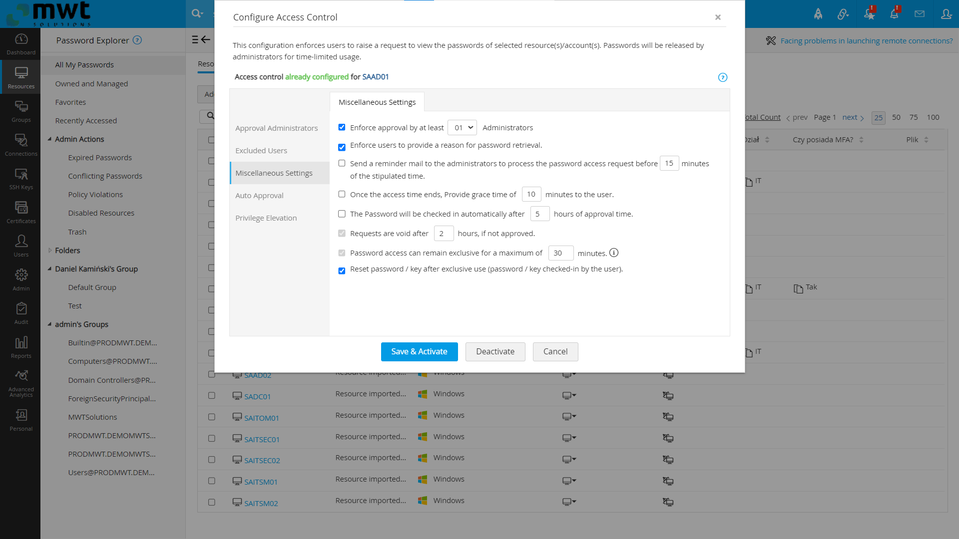 screenshot z programu M365