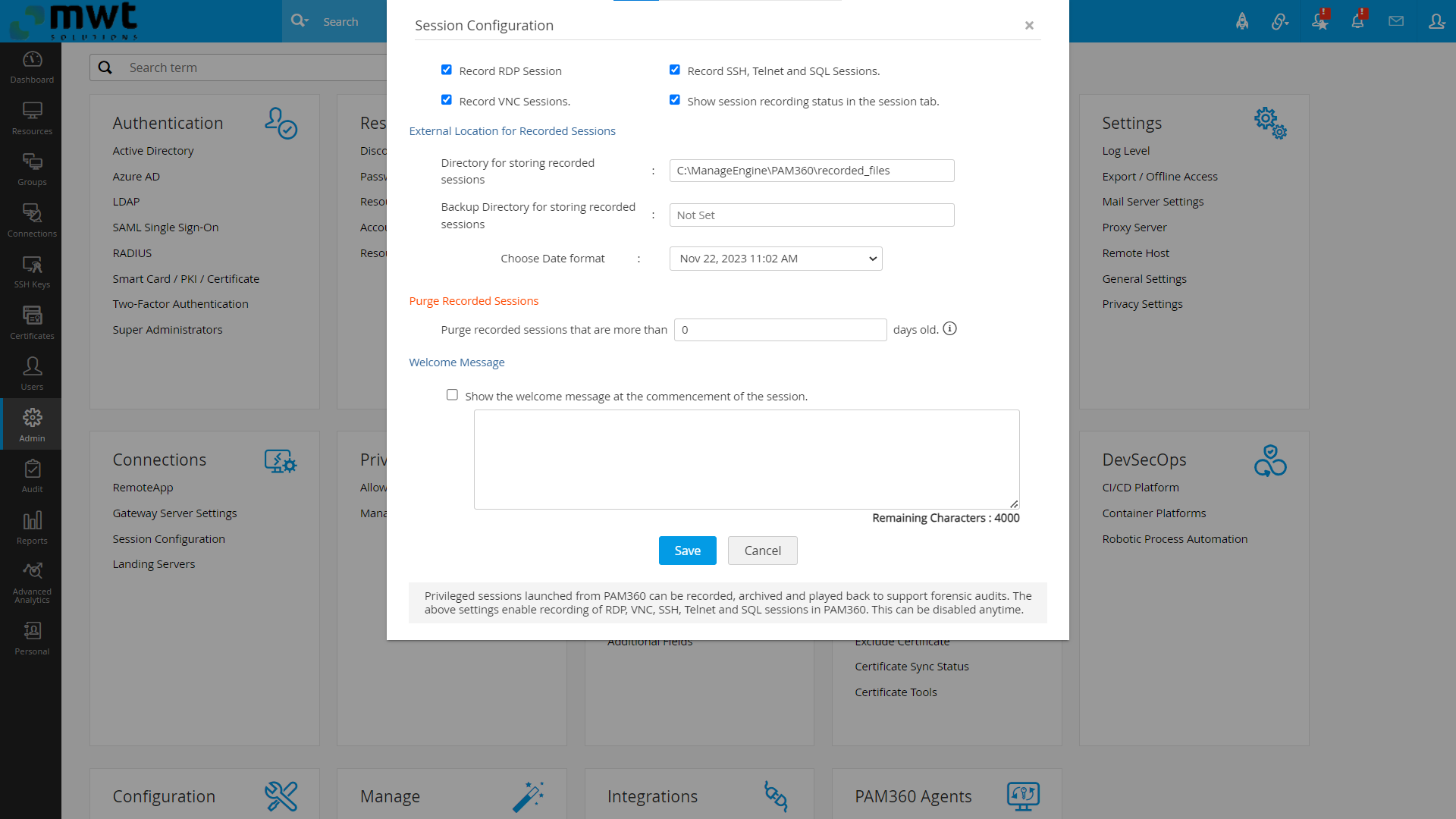 screenshot z programu M365