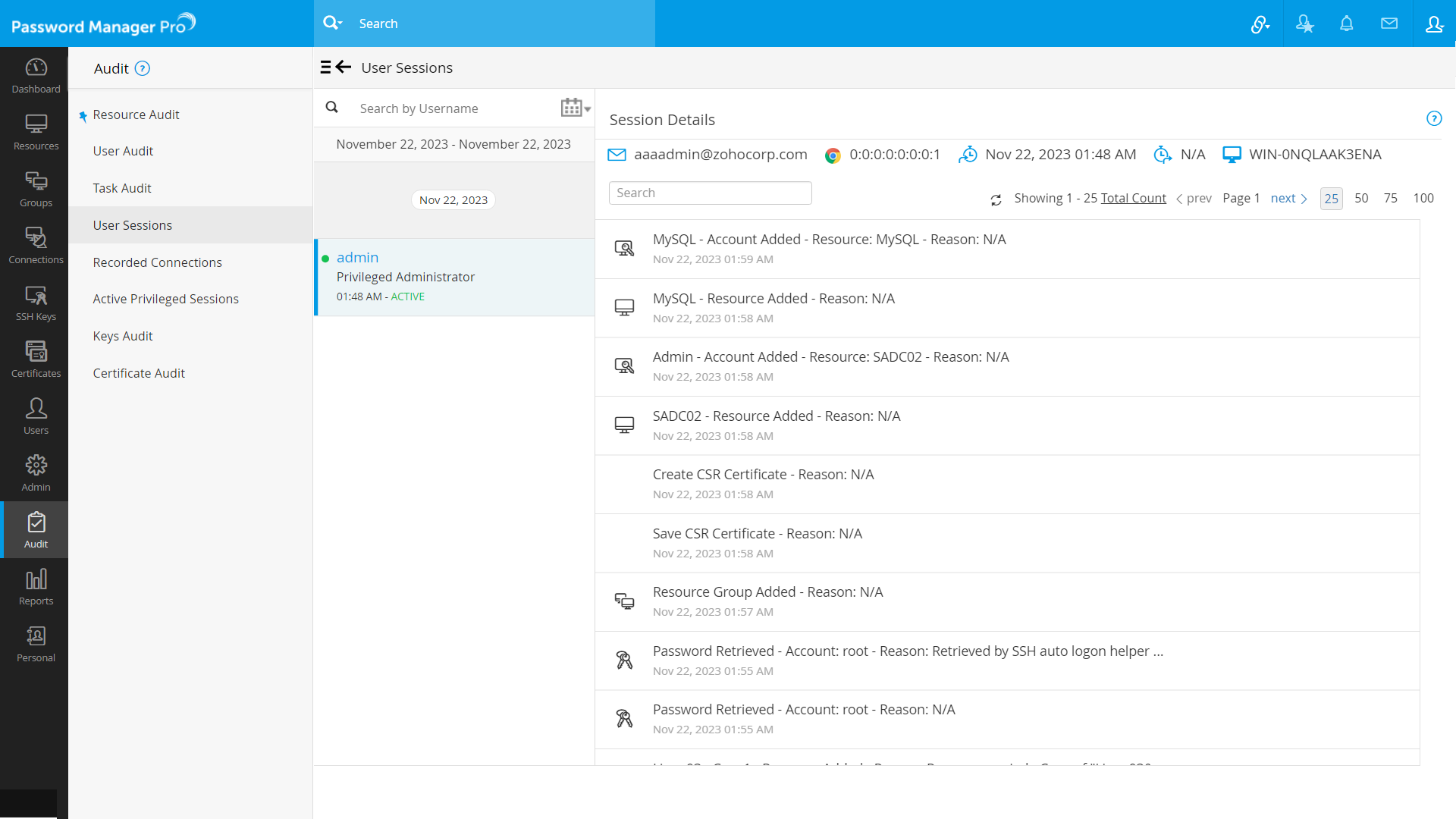 screenshot z programu M365