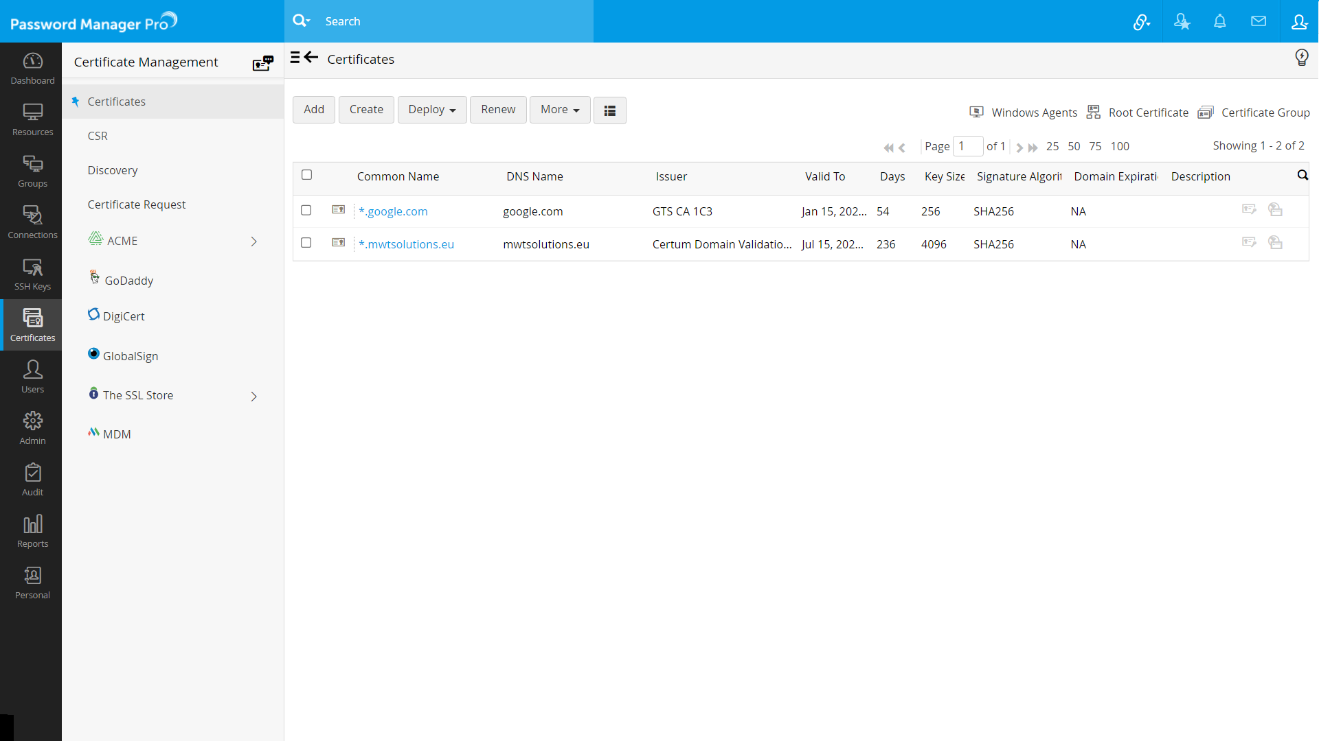 screenshot z programu M365